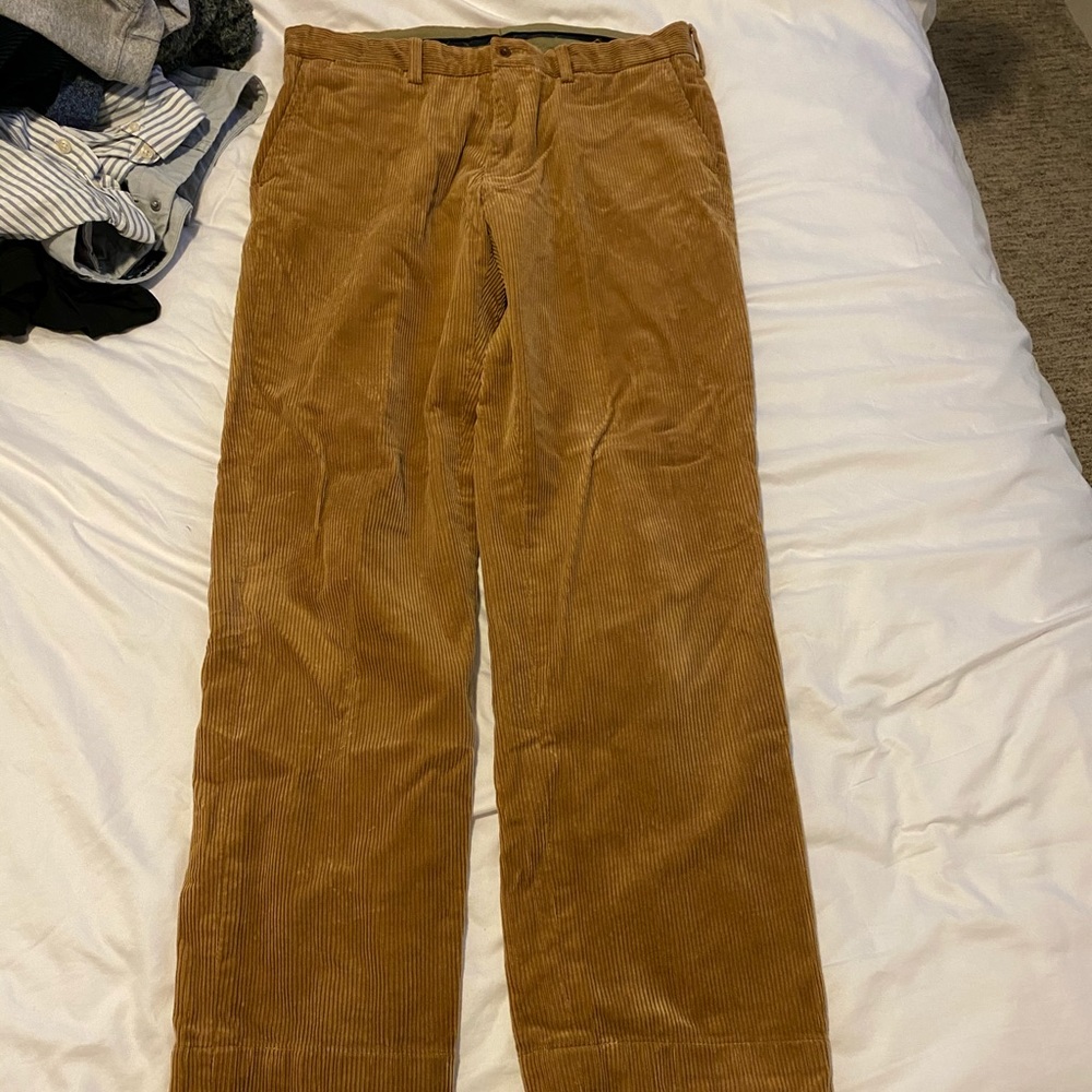 Polo Ralph Lauren corduroy tan/camel color pants